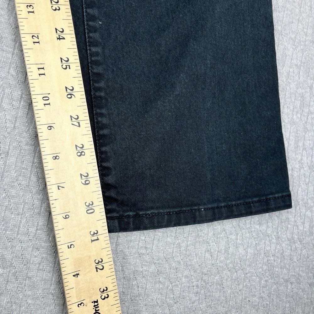 Levis 550 Relax Bootcut high rise Black Jeans Women 16M‎ Fits (34X31) dark wash